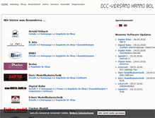 Tablet Screenshot of dcc-versand.de